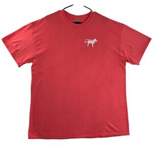 Tennessee Salmon Graphic Tee Unisex Southern Style Size XL